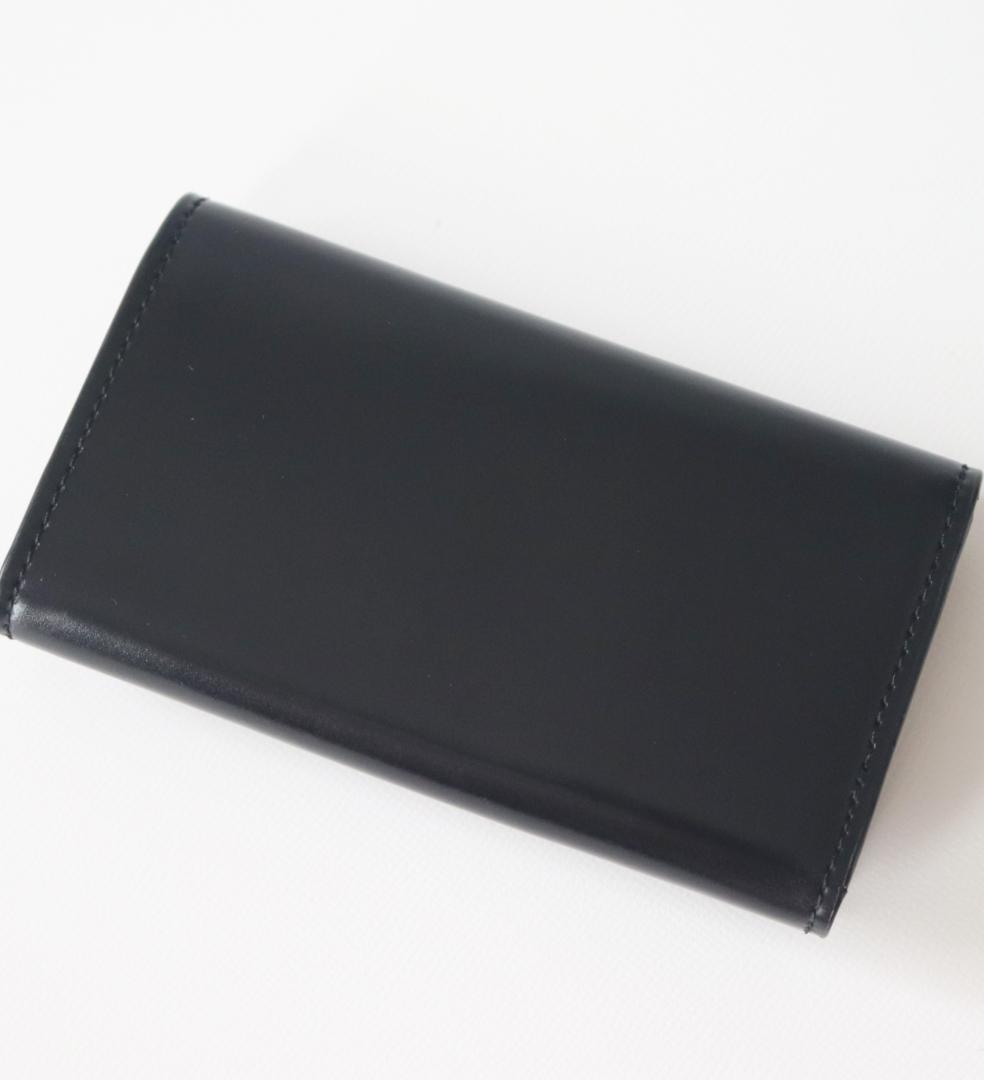 39,600円新品【ポールスミス】コードバン馬革 高級4連キーケース 黒