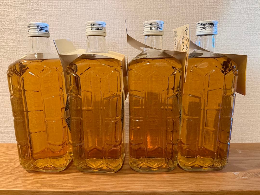 【4本セット】復刻版　サントリーウイスキー　白角　角瓶　700ml　終売品