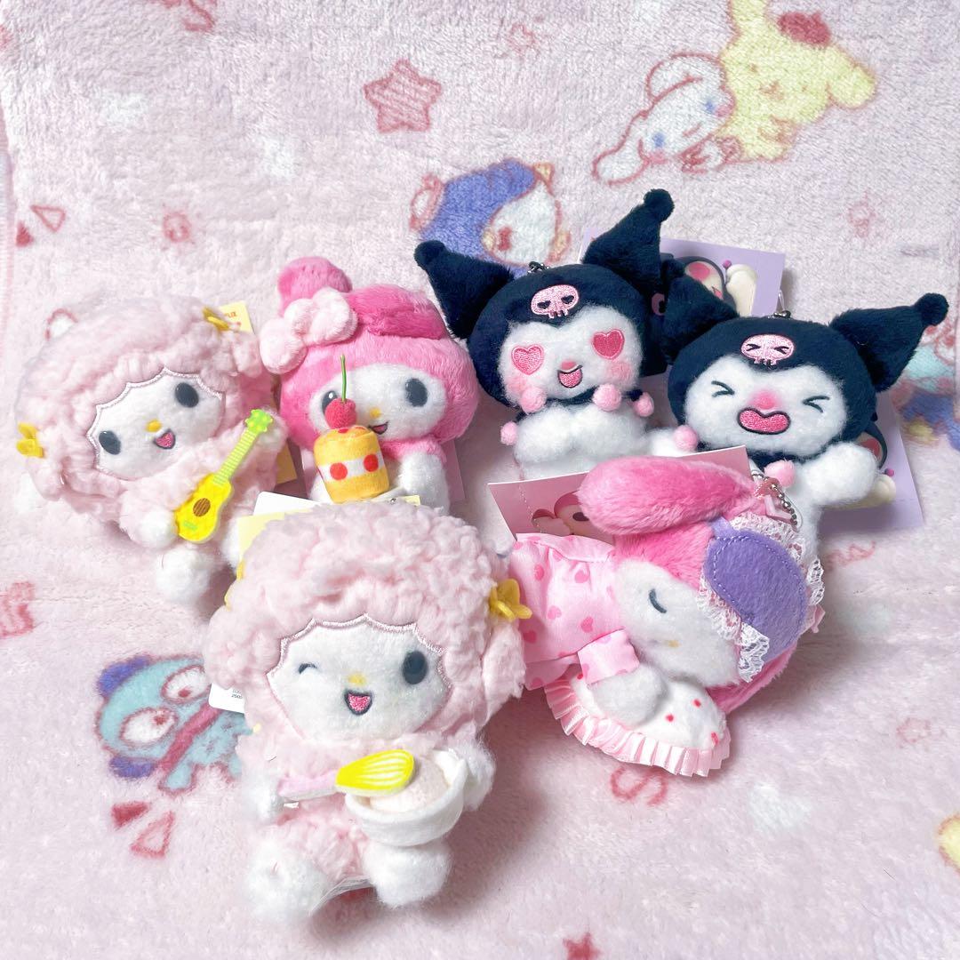 サンリオ　オリジナルアニメ マスコット　キーホルダー 全種6点セット