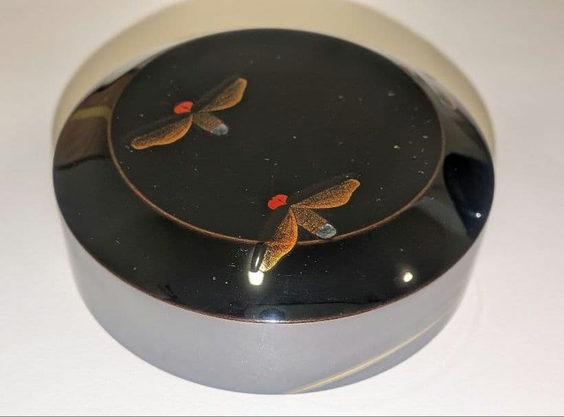 『蛍早苗』吹雪　即中斎好写　二代前端春斎　蒔絵茶道具表千家宗伴書付的々斉前端春斉