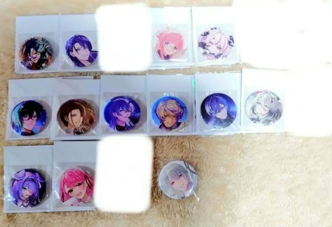 にじさんじ にじさんじen 誕生日缶バッジ