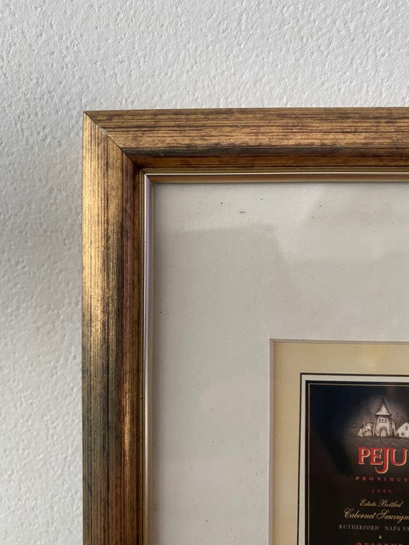 ナパバレー ワイナリー 地図　額付き