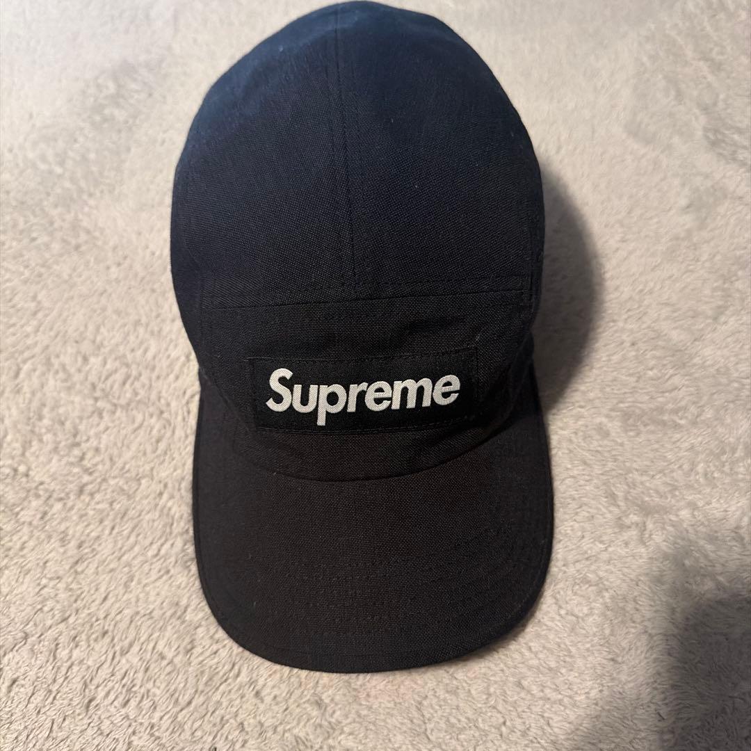 Supreme ブラック キャップ CORDURA