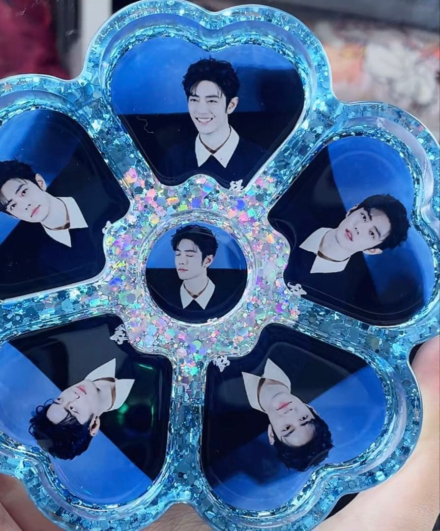 肖戦 新作 花形のプレート置物 6点セット❣️確認用❣️1227