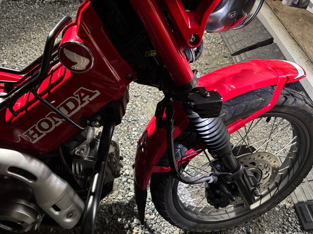 fcl 小型フォグランプ led 10w 2色切り替え　スイッチ加工　原付