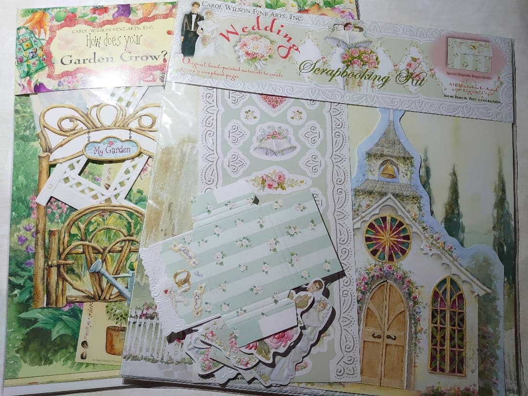 キャロルウィルソン スクラップ・ブックキット ２セット