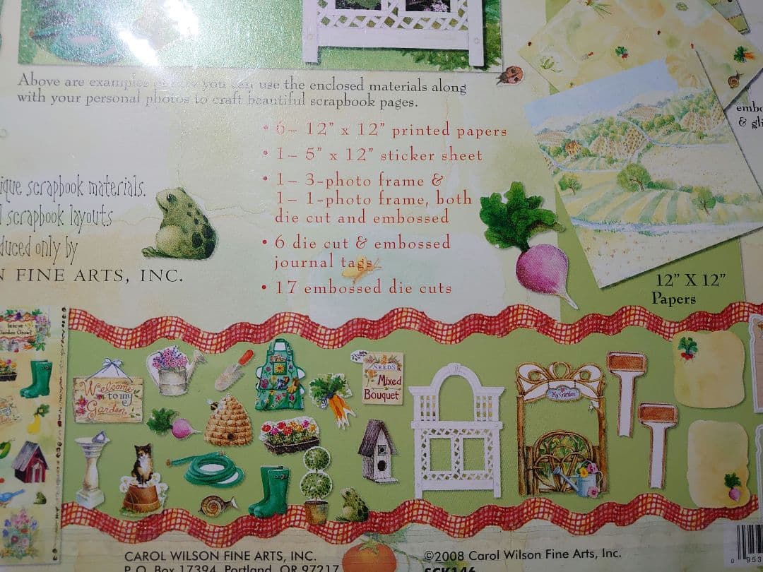 キャロルウィルソン スクラップ・ブックキット ２セット