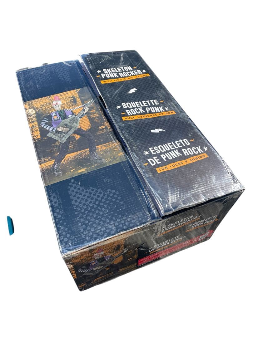 ハロウィン スケルトン パンクロッカー 約185センチコストコ店頭