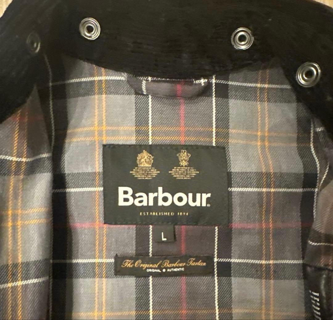 Barbour SPEY WAX JACKET ブラック　Lサイズ