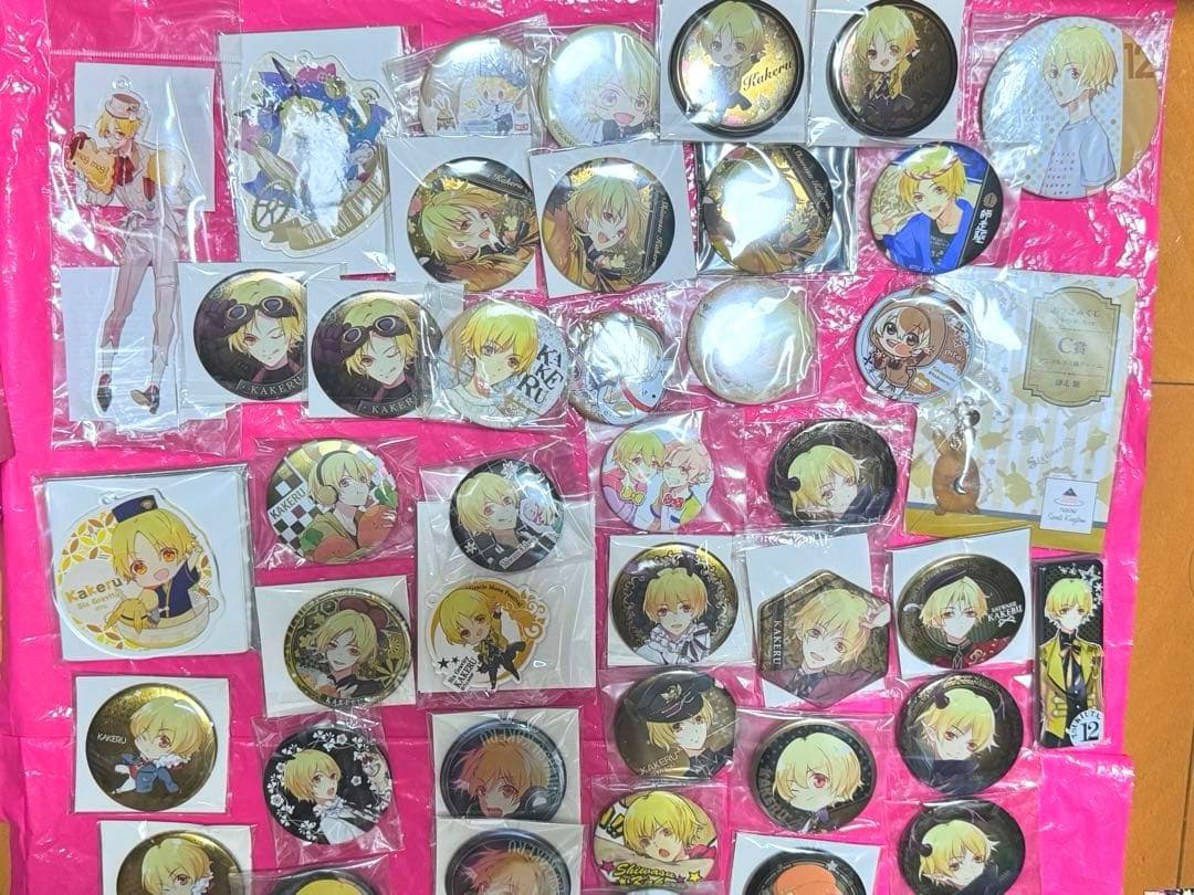 ツキウタ。 師走駆 缶バッジ クリアシート コースター 缶バッジ アクリルボード