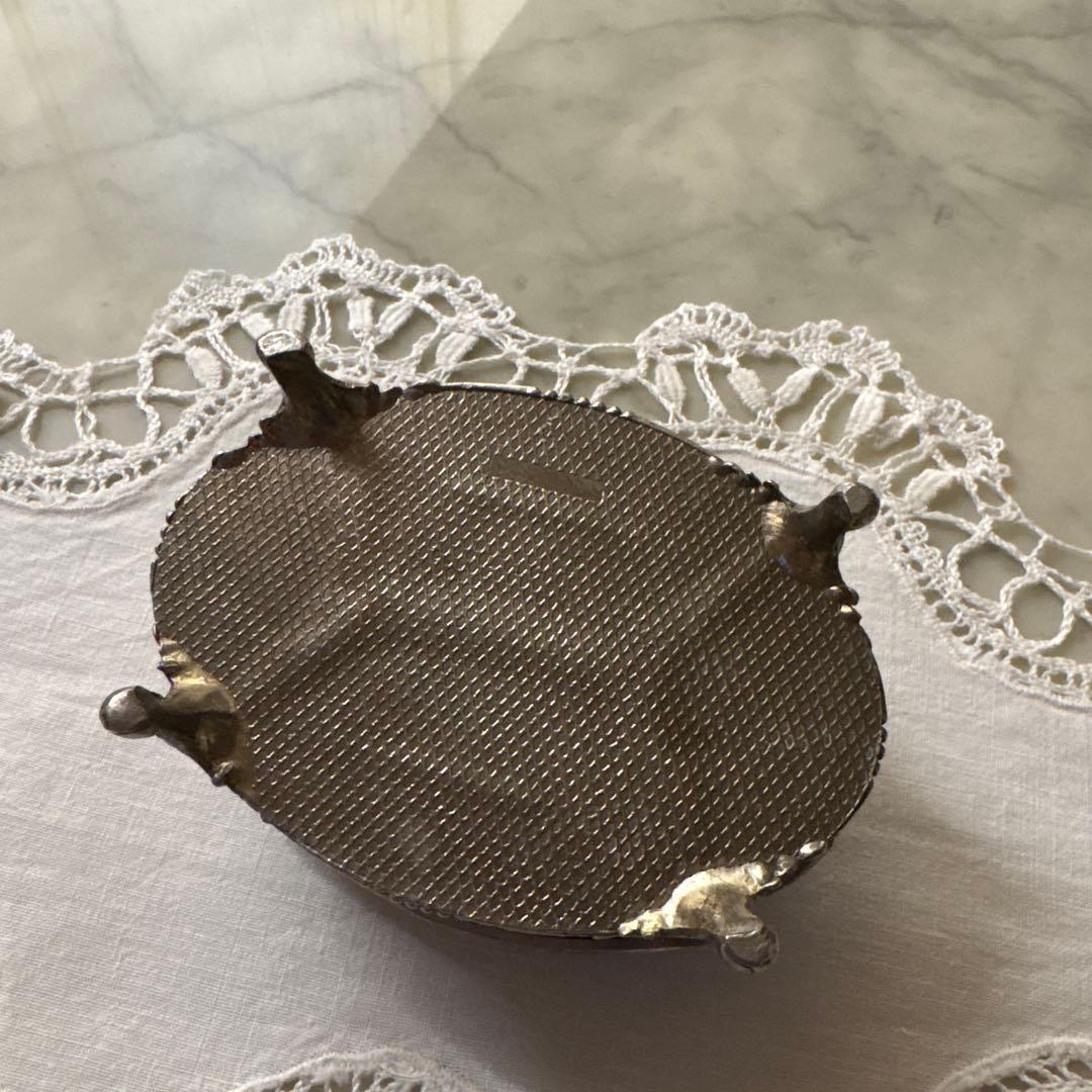 フランス　アンティーク　ヴィンテージ　ジュエリーケース　バラ