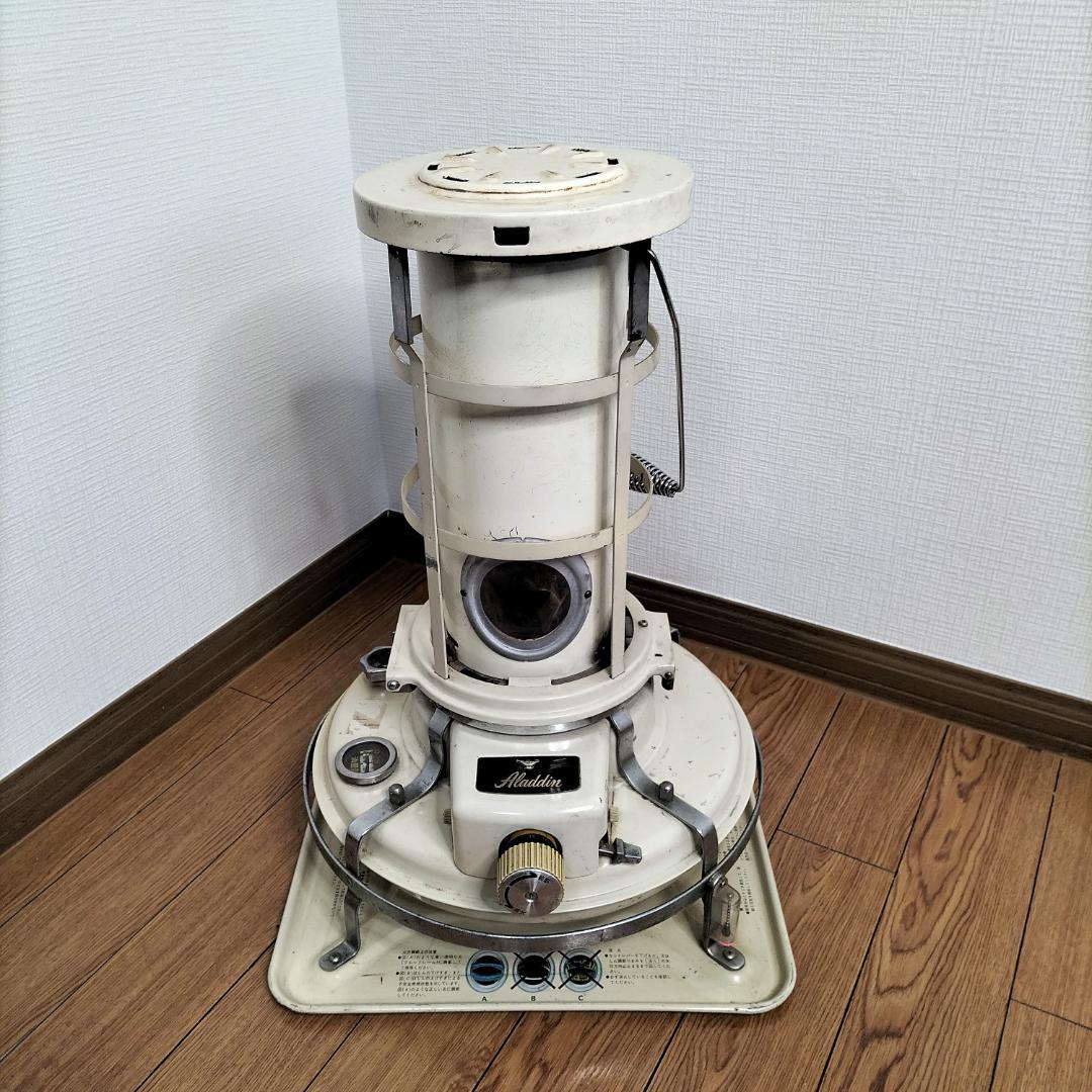 Aladdin ブルーフレーム 石油ストーブ クリーム色