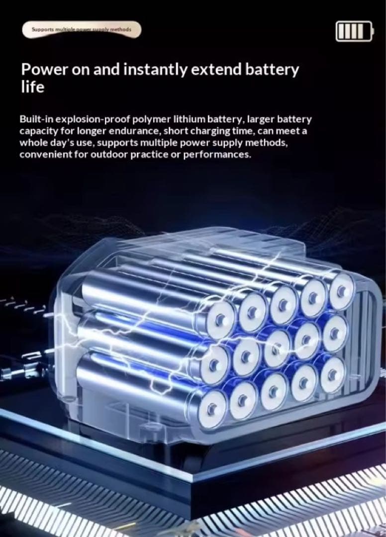 61鍵 ポータブル電子キーボード 折りたたみ式デジタルピアノ ☆珍しいピンク☆