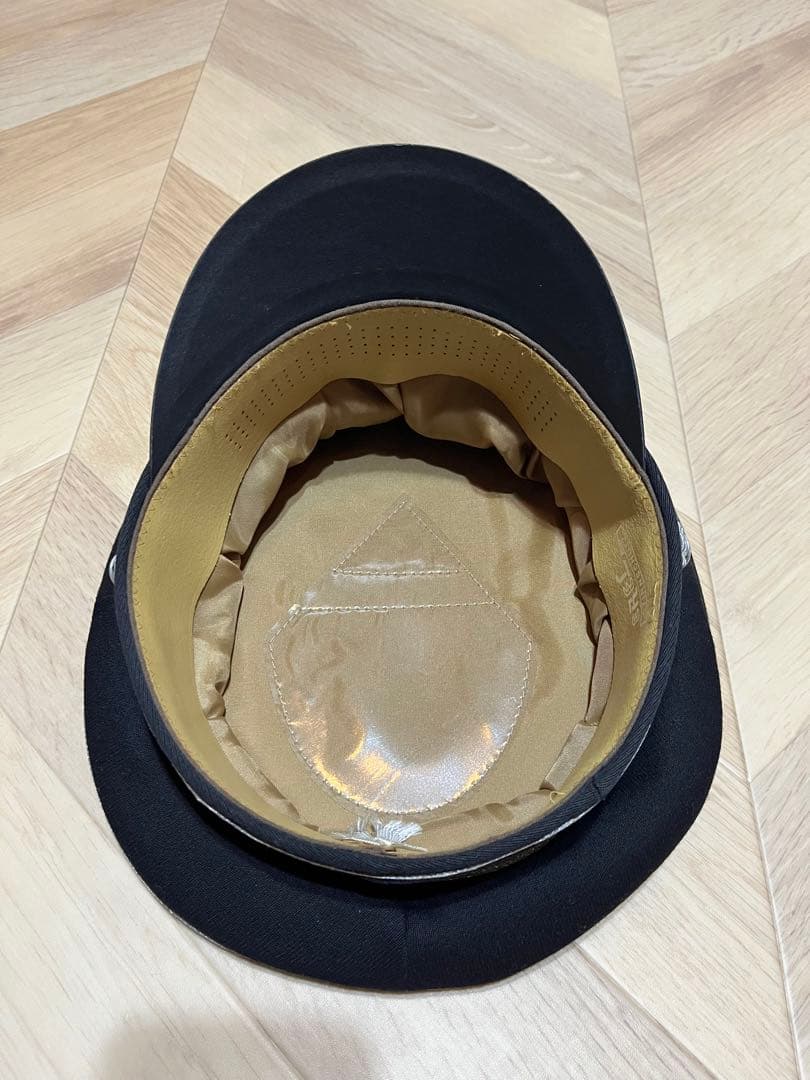 軍帽　エレル 黒帽子　ドイツ軍イメージコスプレ