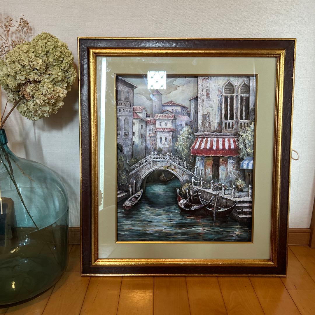 美品！アルテモンドArteMondo 同志舎　額縁　シャドーボックス　ベネチア