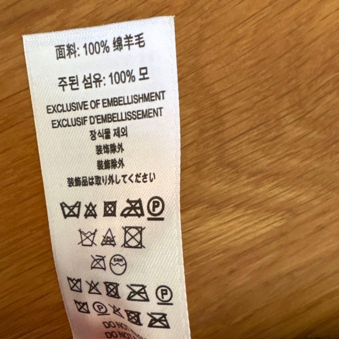 BURBERRY ブラック ニット帽