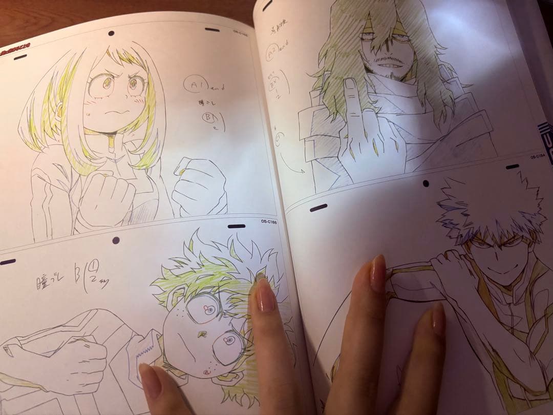 僕のヒーローアカデミア ANIMATION ART WORKS VOL.1原画集