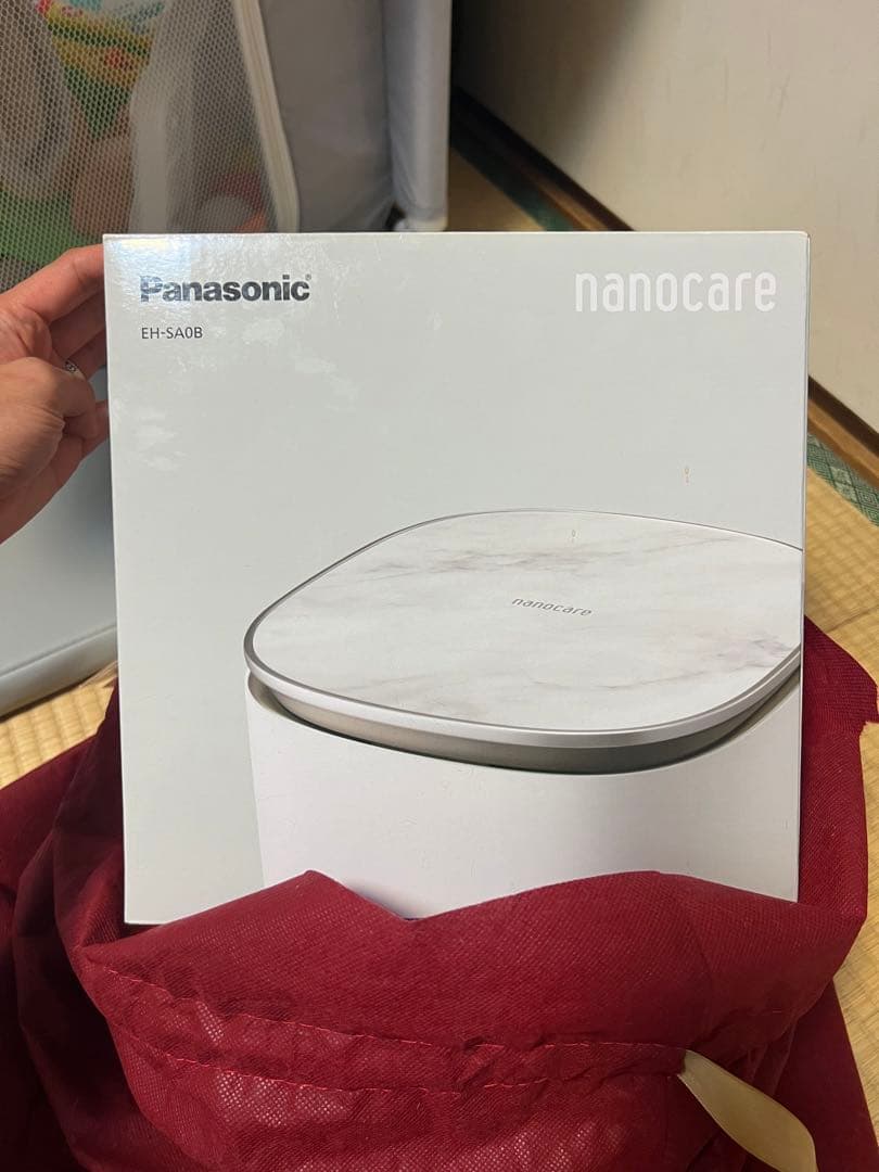 【新品・未使用】Panasonic EH-SA0B-N スチーマー ナノケア