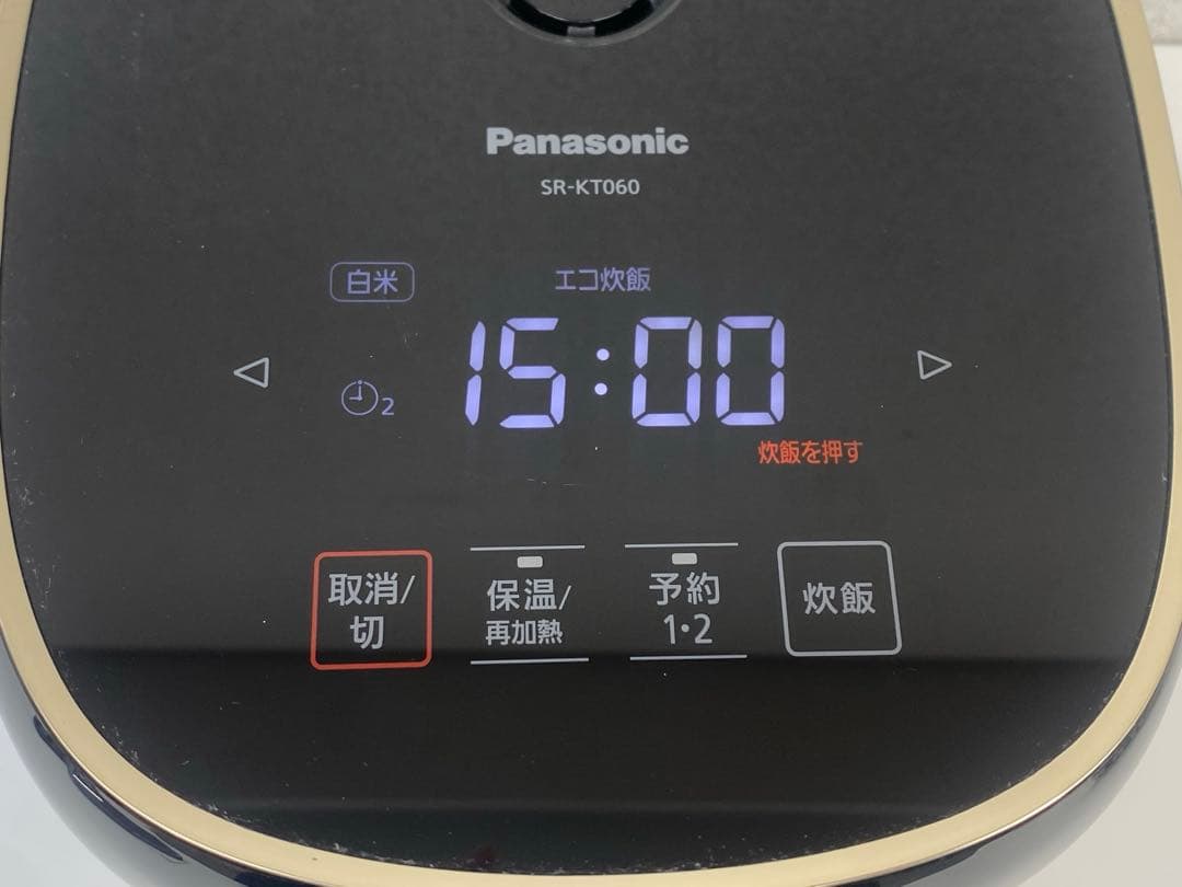 Panasonic パナソニック IH炊飯器 SR-KT060 2025年製