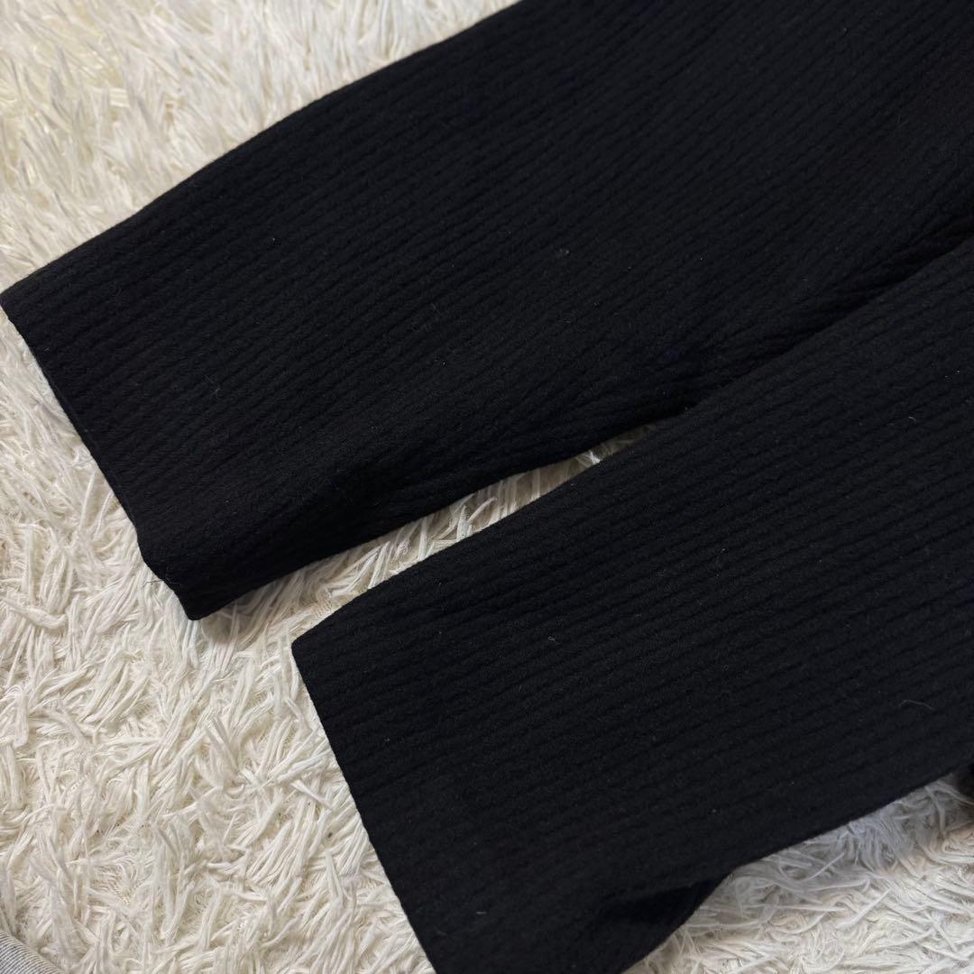 【美品】レオナール　カシミヤ100％　ロングコート　襟ボア　サイズ50