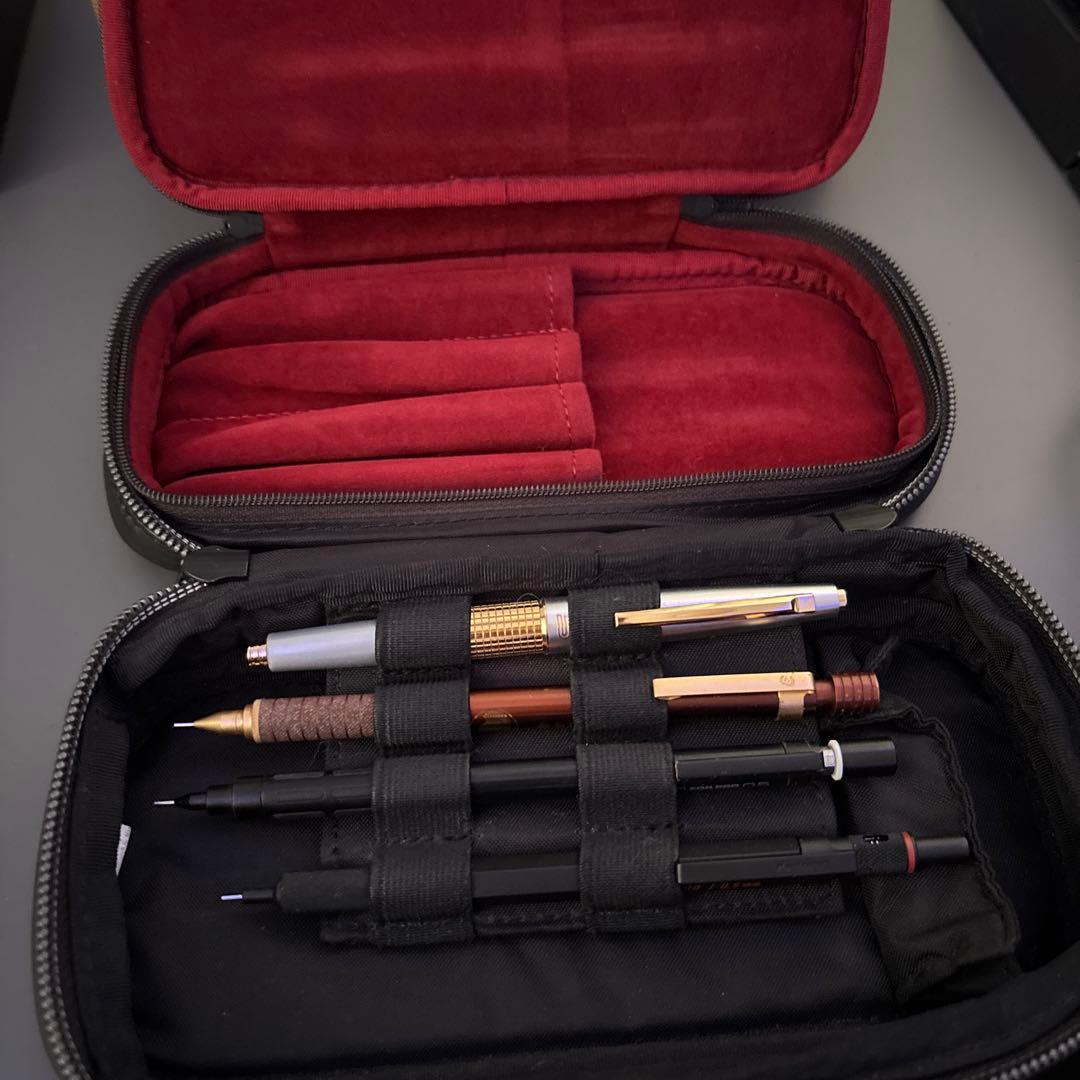 シャーペン4本筆箱付き しーさー筆箱