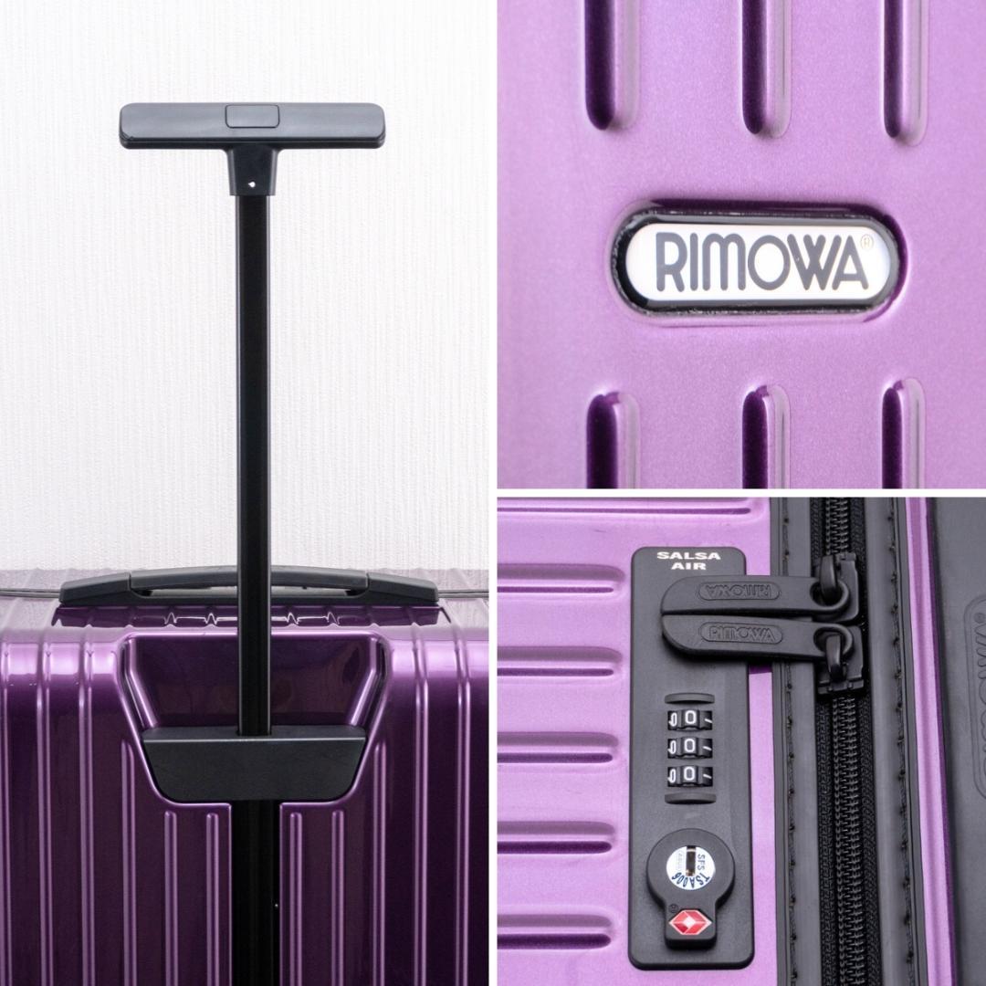 美品 リモワ サルサエアー 80L 4輪 チェックインL ウルトラバイオレット
