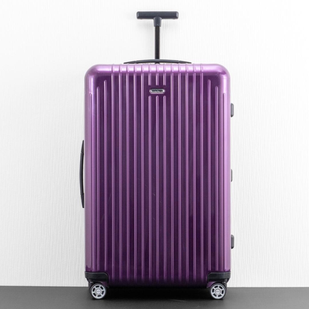 美品 リモワ サルサエアー 80L 4輪 チェックインL ウルトラバイオレット