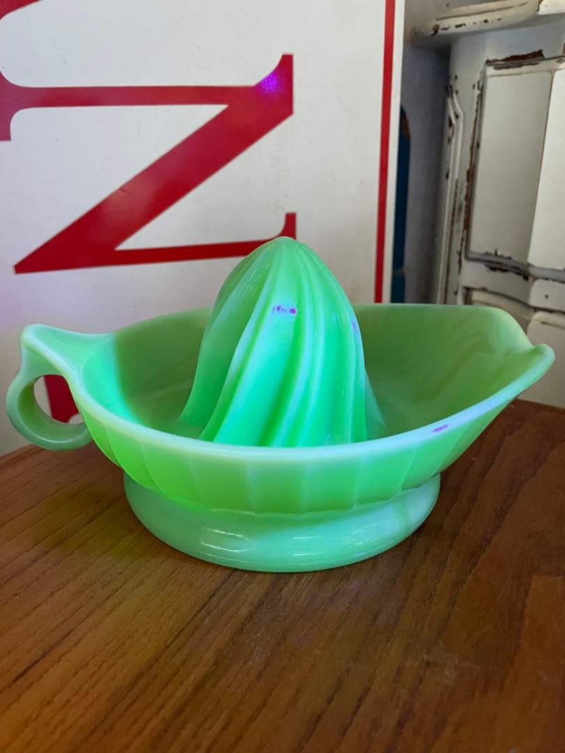 アンティーク　ジャネット社　ジェダイ　オレンジ　レモン　リーマー　絞り器　ウラン