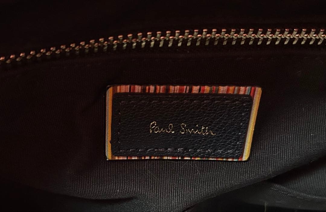 ボールスミス PAUL SMITH ビジネスバッグ トートバッグレ ザー
