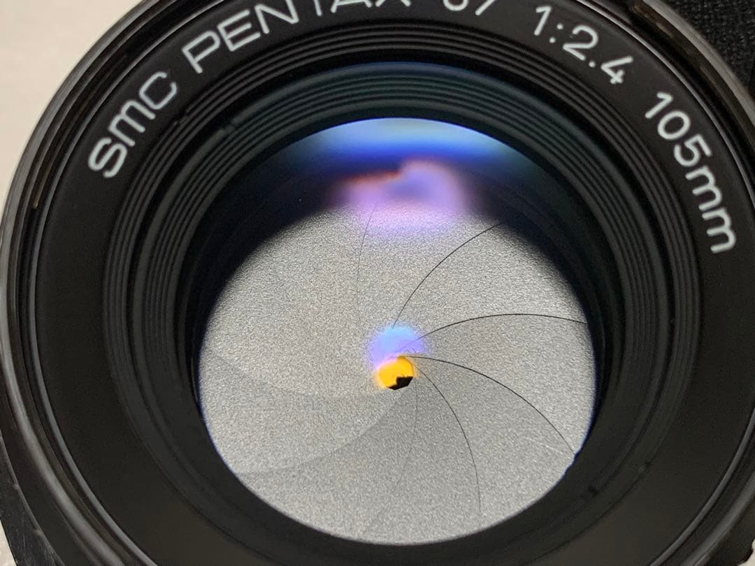 フィルムカメラ PENTAX 67 smc 1:2.4 105