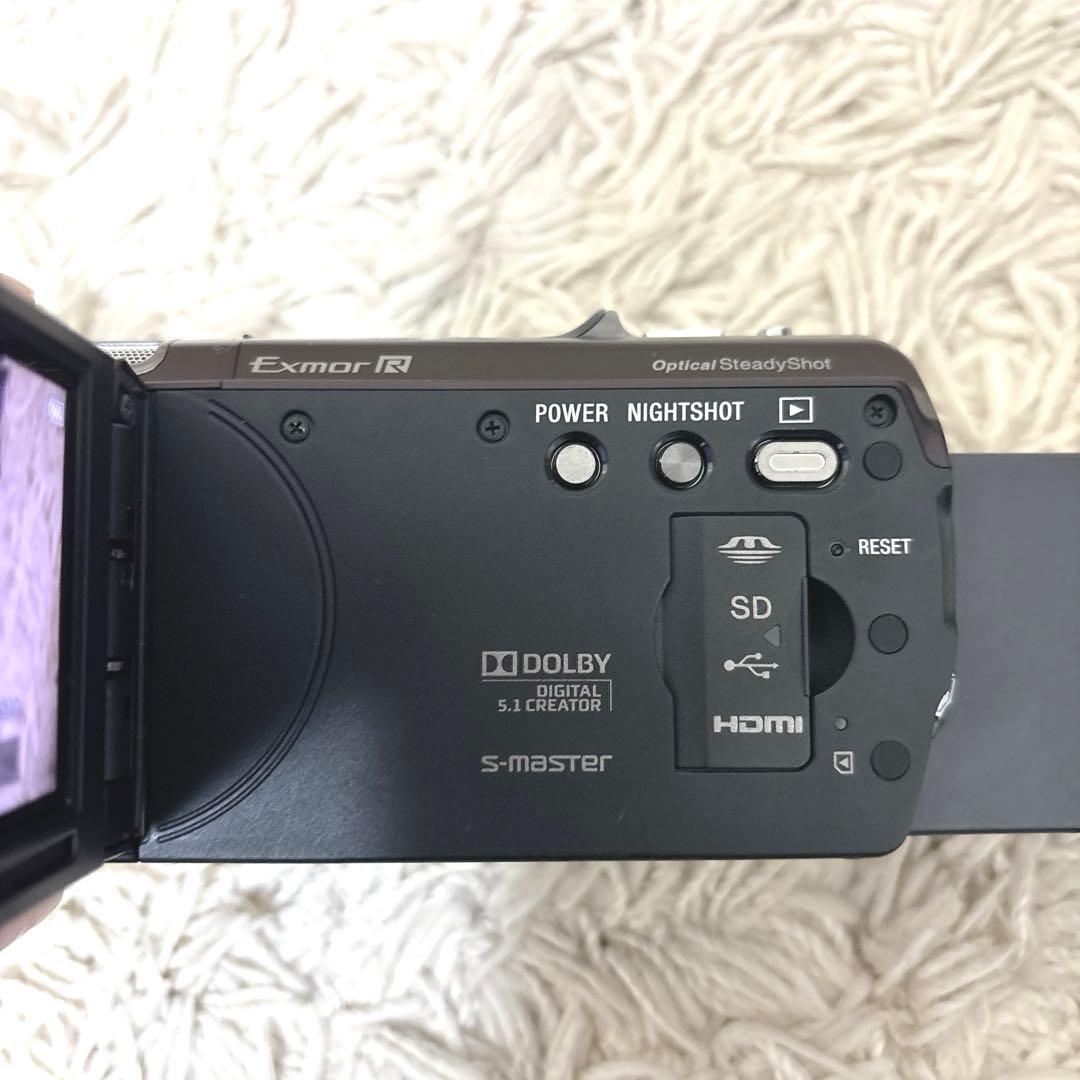 【極希少】SONY Handycam HDR-CX560v NP-FV100付き