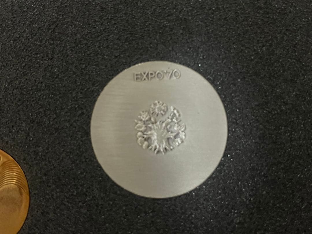 日本万国博覧会EXPO'70 記念メダルセット 金・銀・銅　説明書付　状態良好