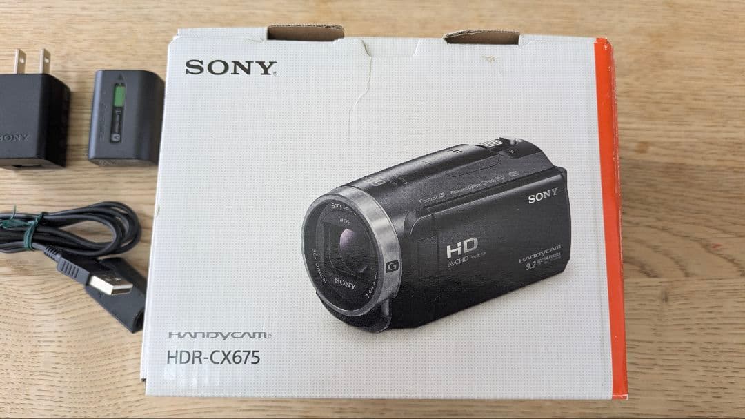SONY HDR-CX675 ハンディカム 9.2MP
