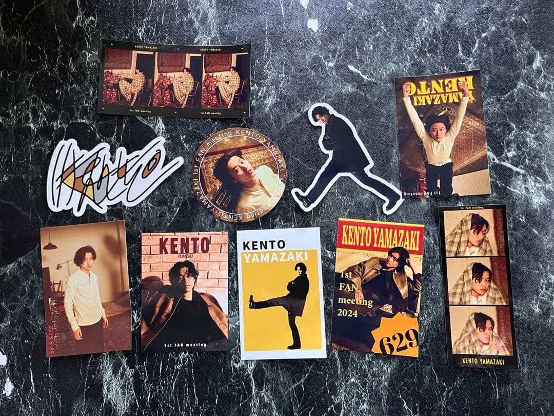 山﨑賢人　ステッカー　ファンミーティング コンプリート