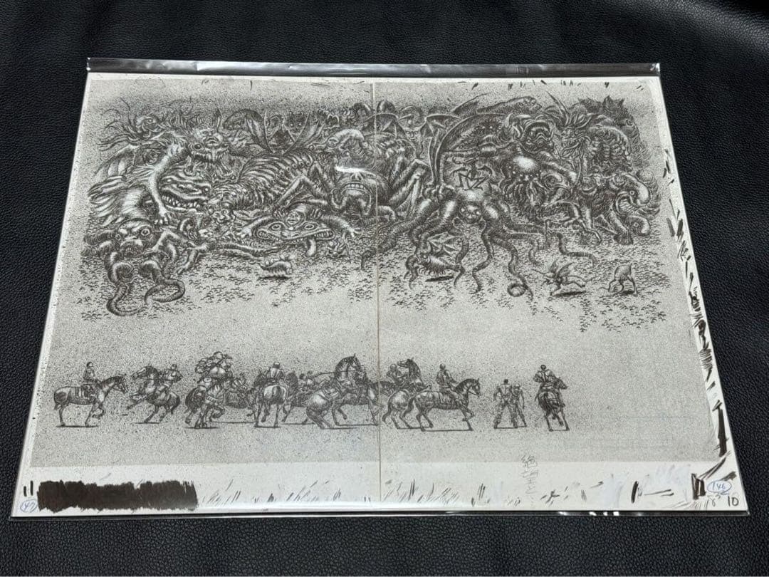 ベルセルク キャラファイン複製原画 E 蝕 ガッツ グリフィス