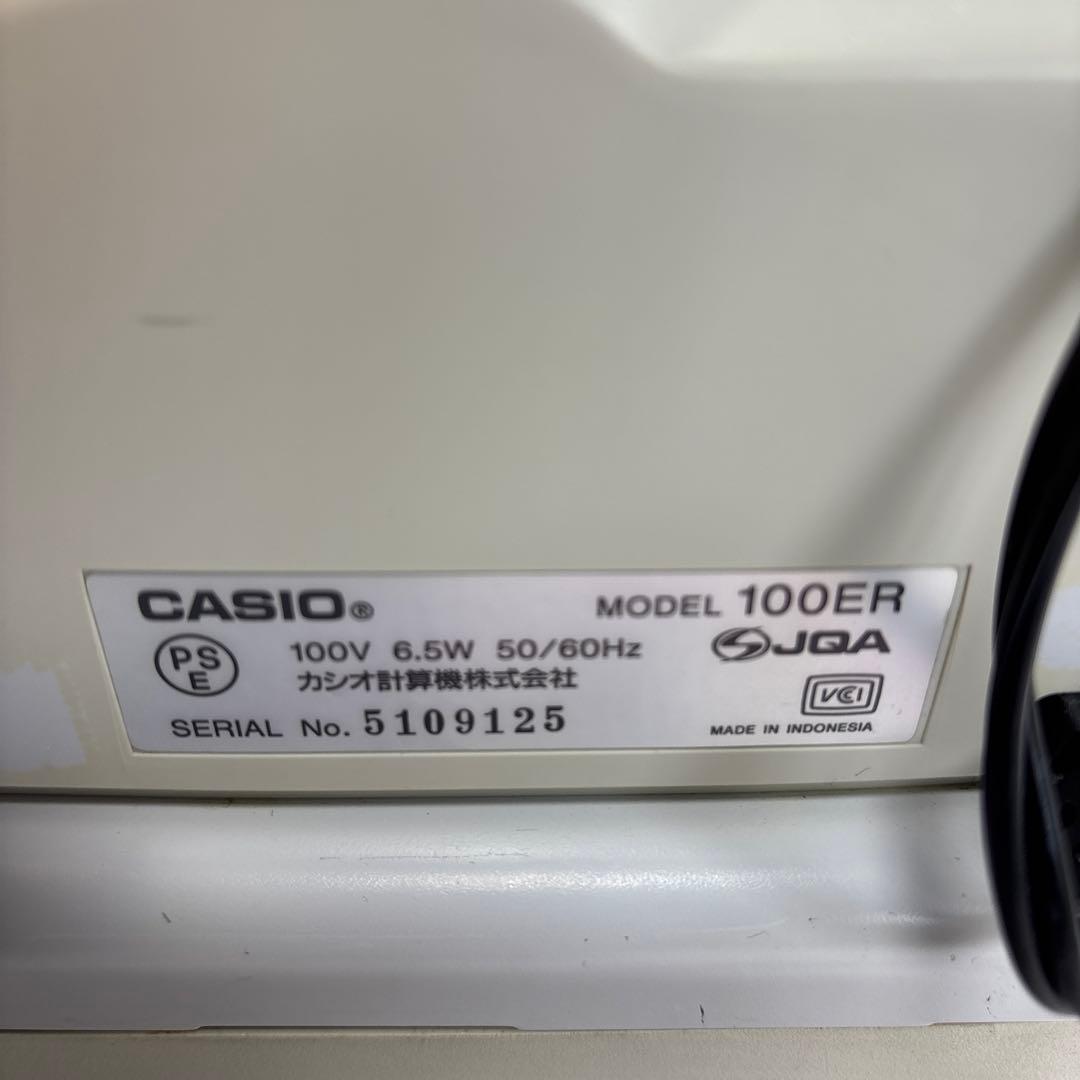 CASIO 100ER レジスター
