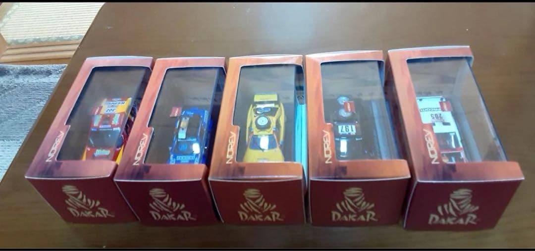 【５台セット】NOREV ノレブ　ラリーカー　UV-1 シリーズ　1/43