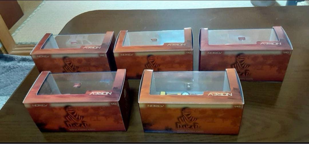 【５台セット】NOREV ノレブ　ラリーカー　UV-1 シリーズ　1/43