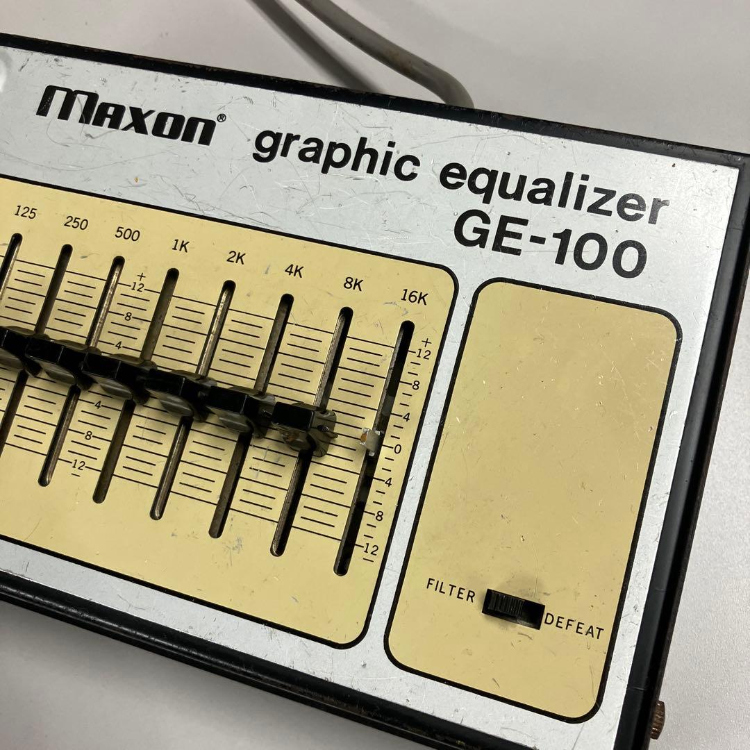 Maxon GE-100 グラフィックイコライザー