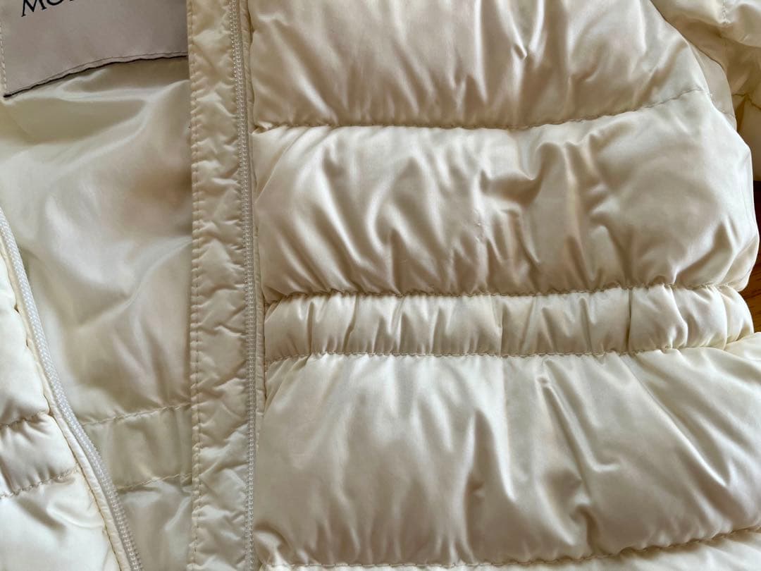 MONCLER ホワイトダウンコート サイズ2