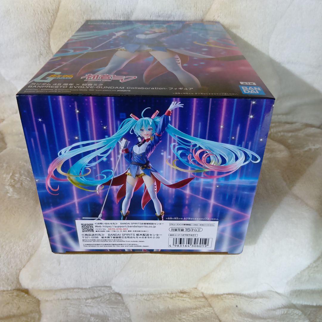 機動戦士ガンダム45周年×初音ミク　フィギュア　セット