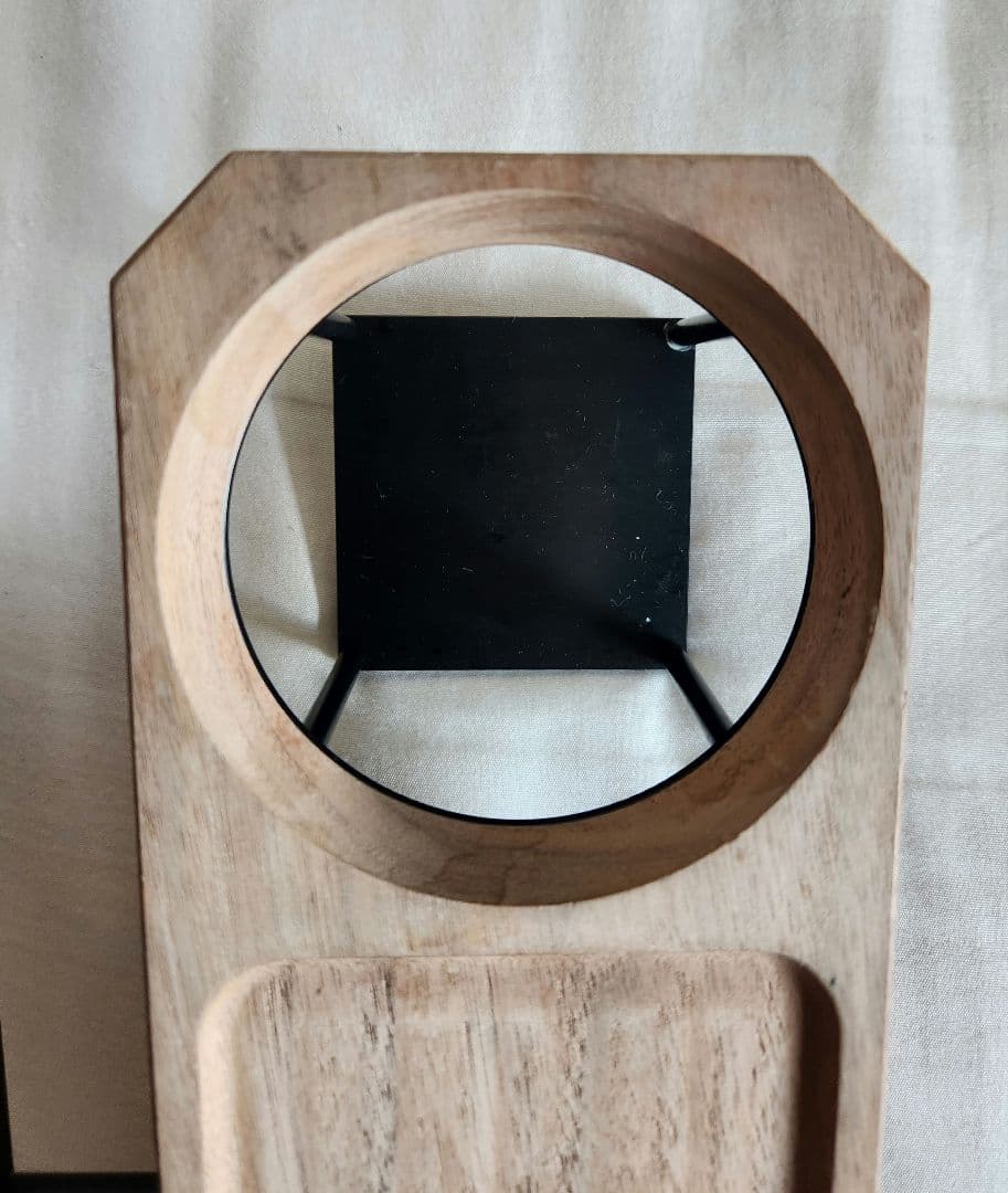 INAVANCE ONES TABLE ウォールナット・アルマイト黒