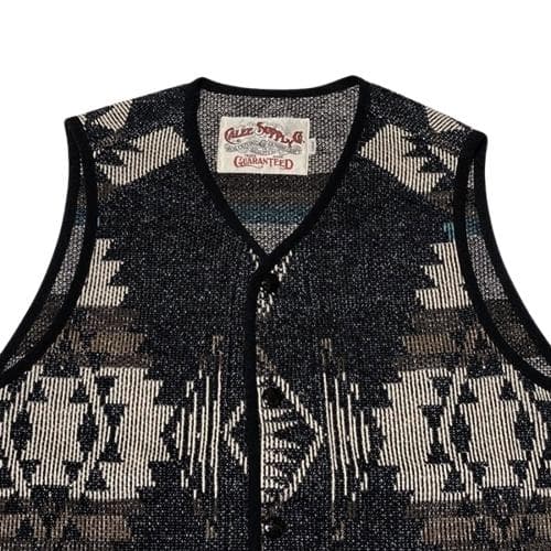 ラスト定価119900円 CALEE ビーチクロスジャケット&ベストセット 黒L