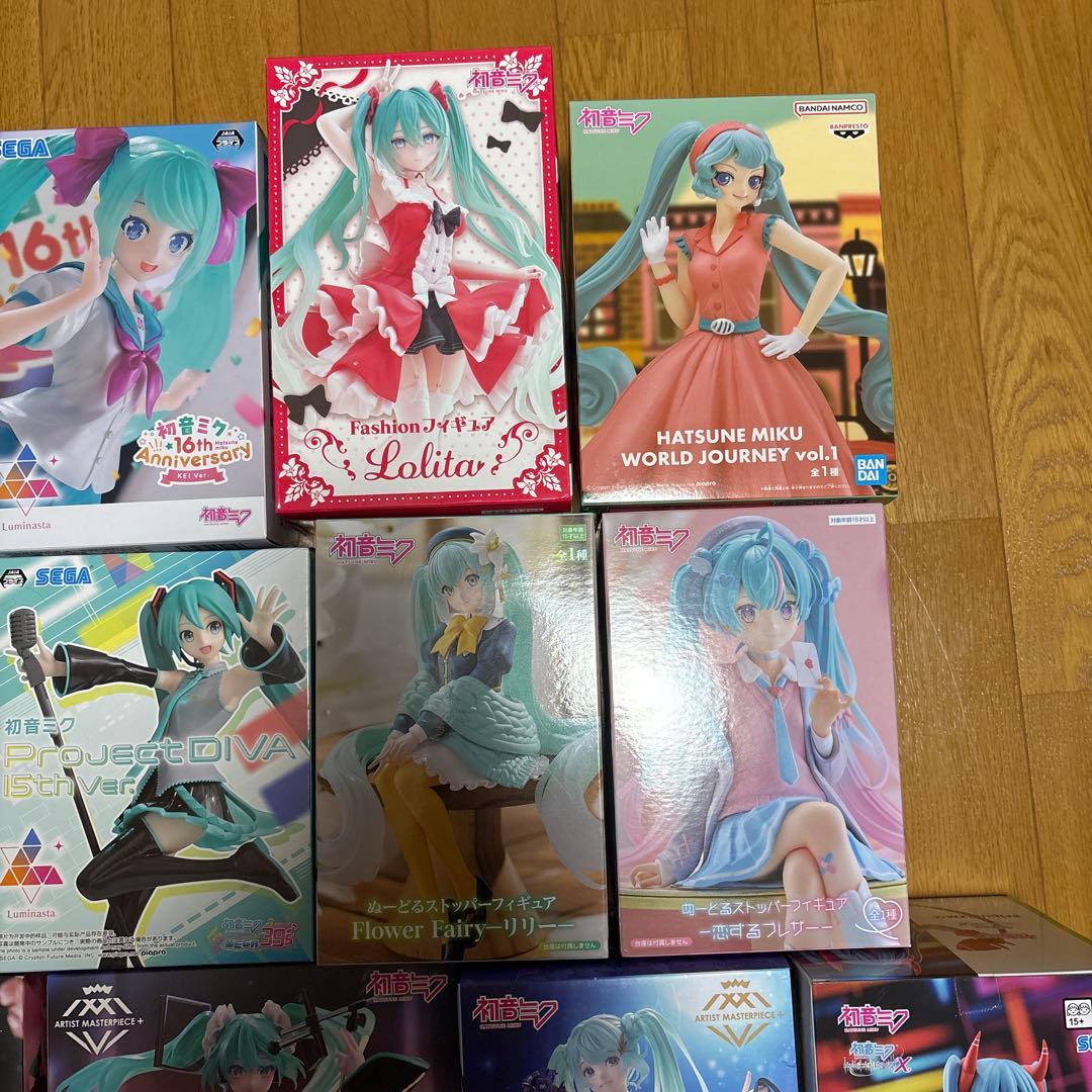 初音ミク　フィギュア　いろいろセット