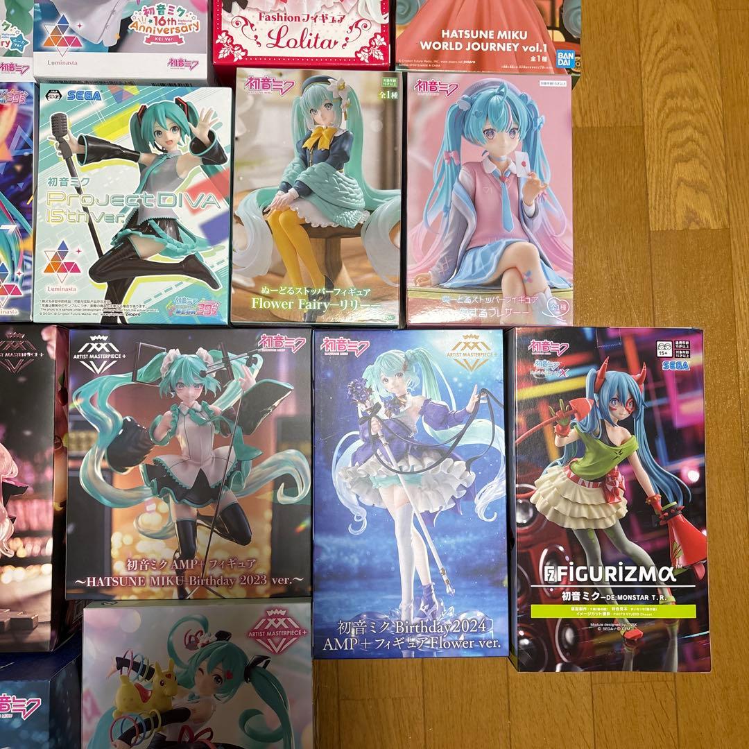 初音ミク　フィギュア　いろいろセット