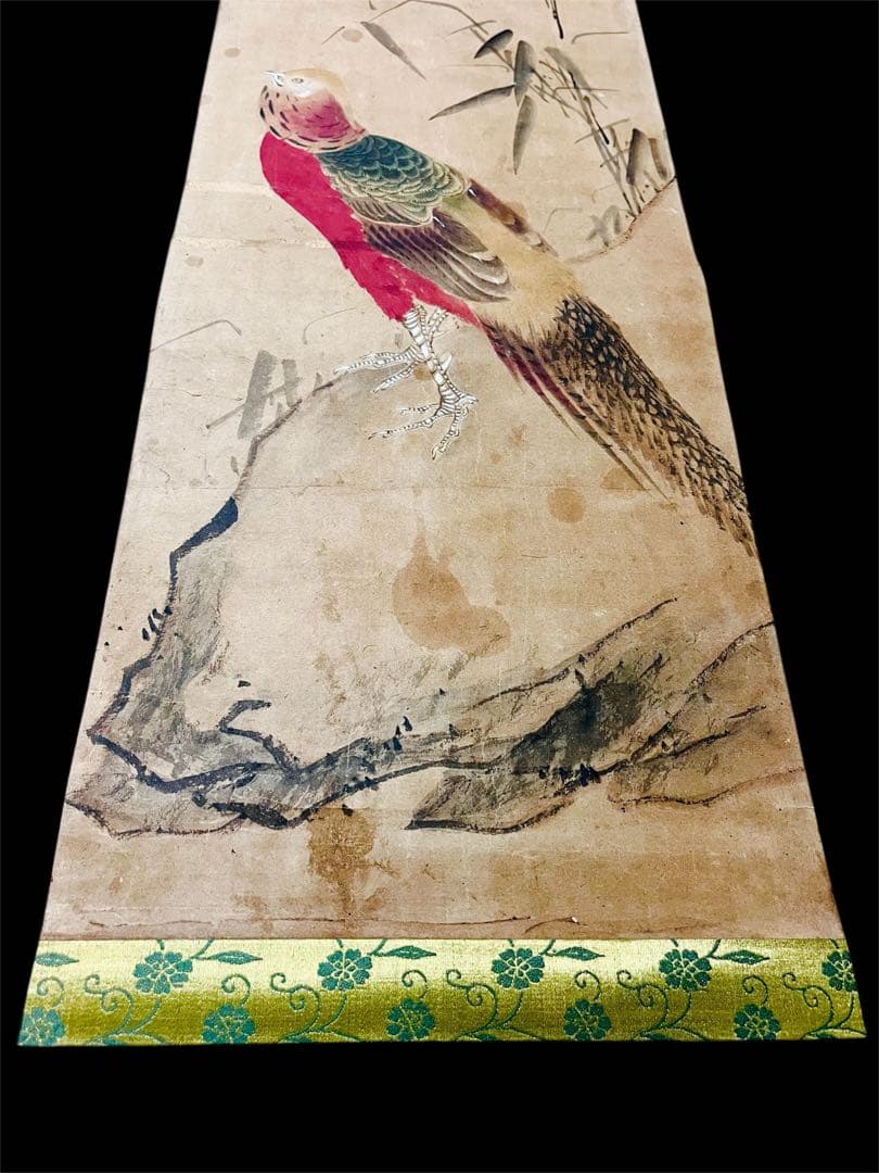 山田浩堂 真作！　肉筆　日本画