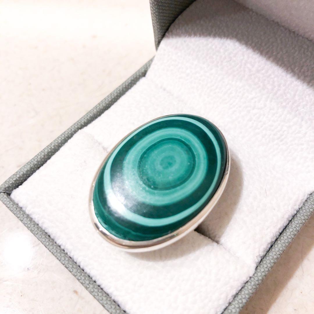 アッシュペーフランス AYA KIYOSHIMA マラカイトリングシルバー925