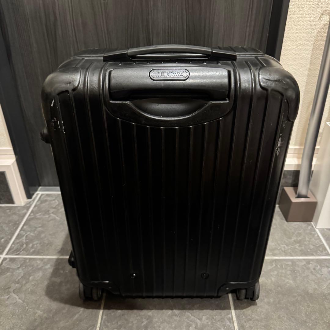 希少 廃番 RIMOWA SALSA 4輪 スーツケース マットブラック 35L