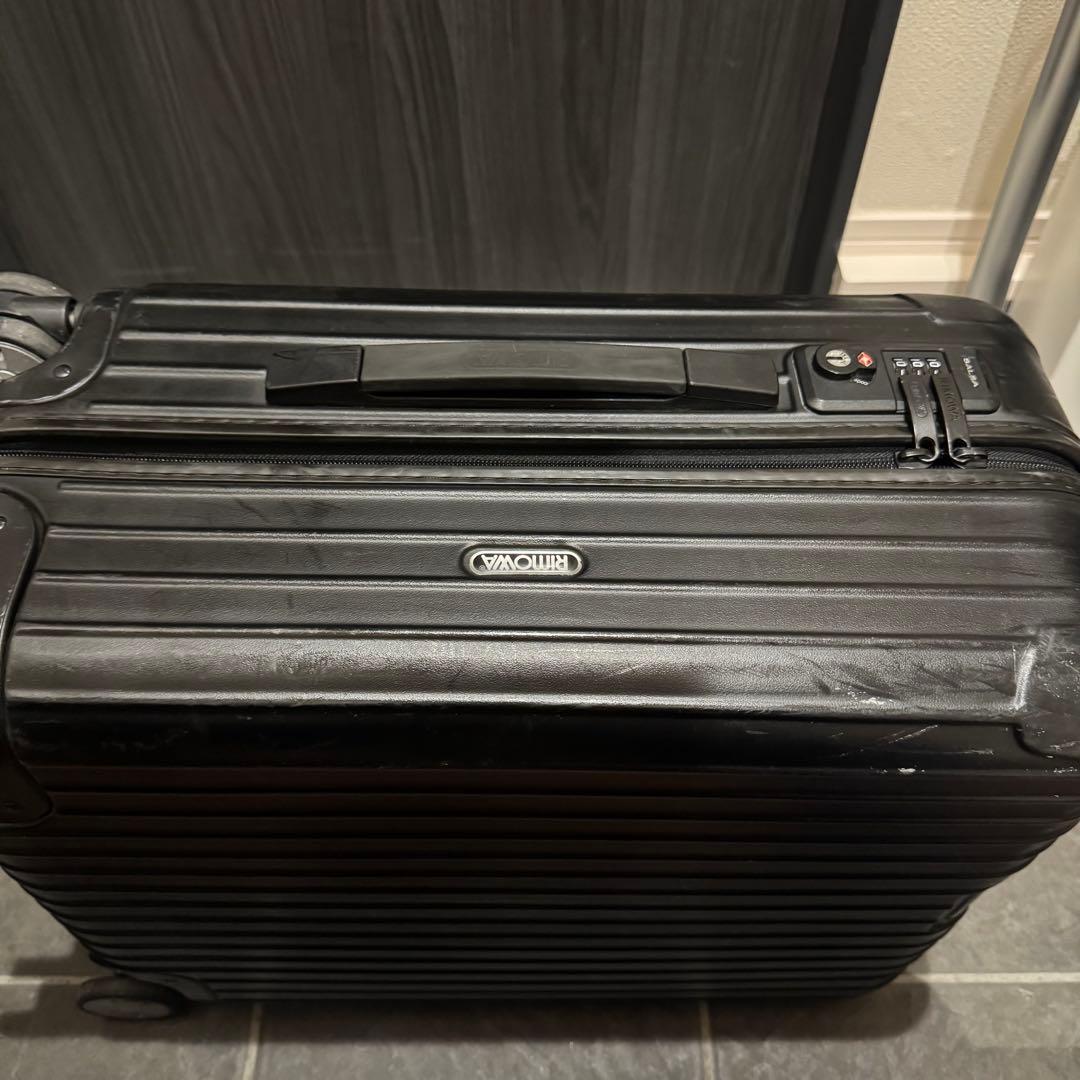 希少 廃番 RIMOWA SALSA 4輪 スーツケース マットブラック 35L
