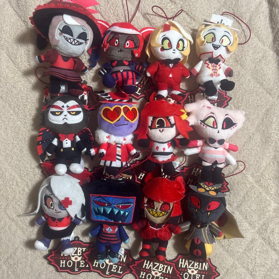 ハズビン・ホテルへようこそ　おすわりマスコット　全12種　ラウンドワン